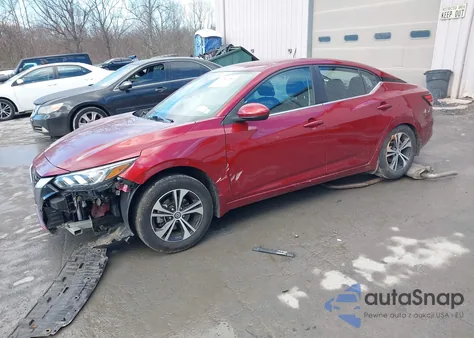 2021 Nissan Sentra Sv Xtronic Cvt из США, поврежденный, VIN 3N1AB8CV2MY316583